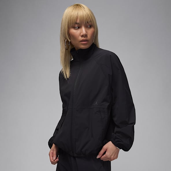 NIKE JORDAN DRI-FIT トラックジャケット グレー XL Jacket Jordan Dri-Fit Sport Dk Grey Heather-Black